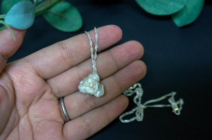 Jasmine sterling silver necklace