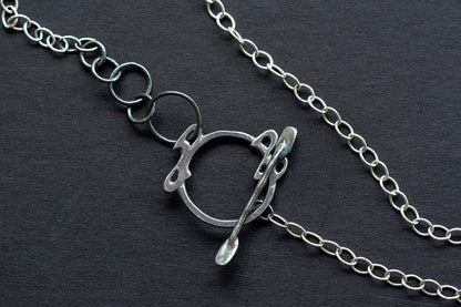 "Row your boat" dendritic agate brooch and necklace