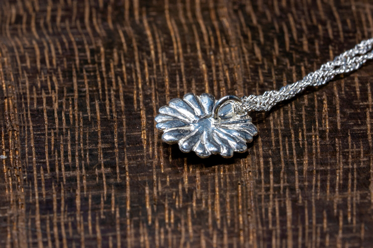 Daisy sterling silver necklace